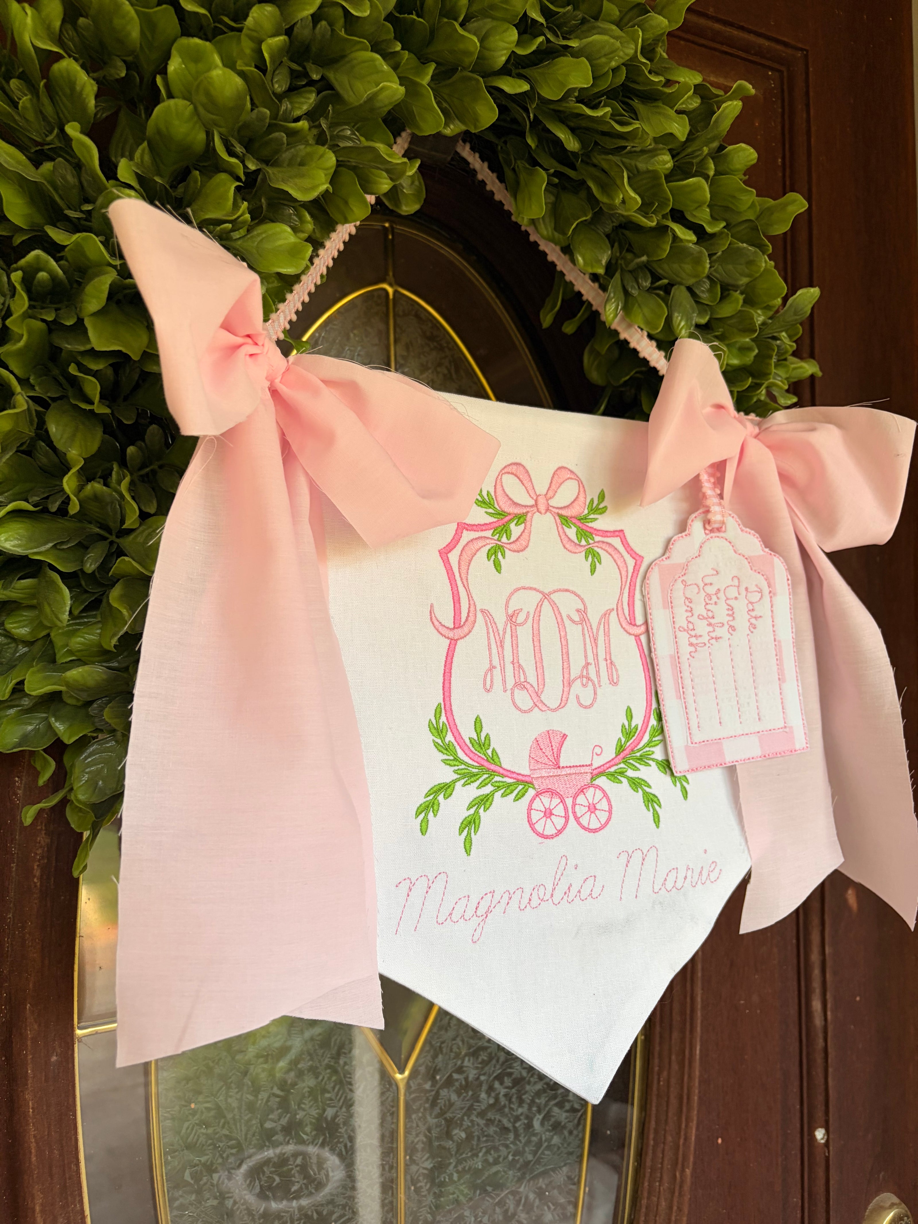 Baby Announcement Banner