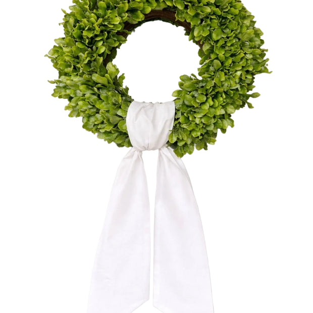 Floral Cross Wreath Sash