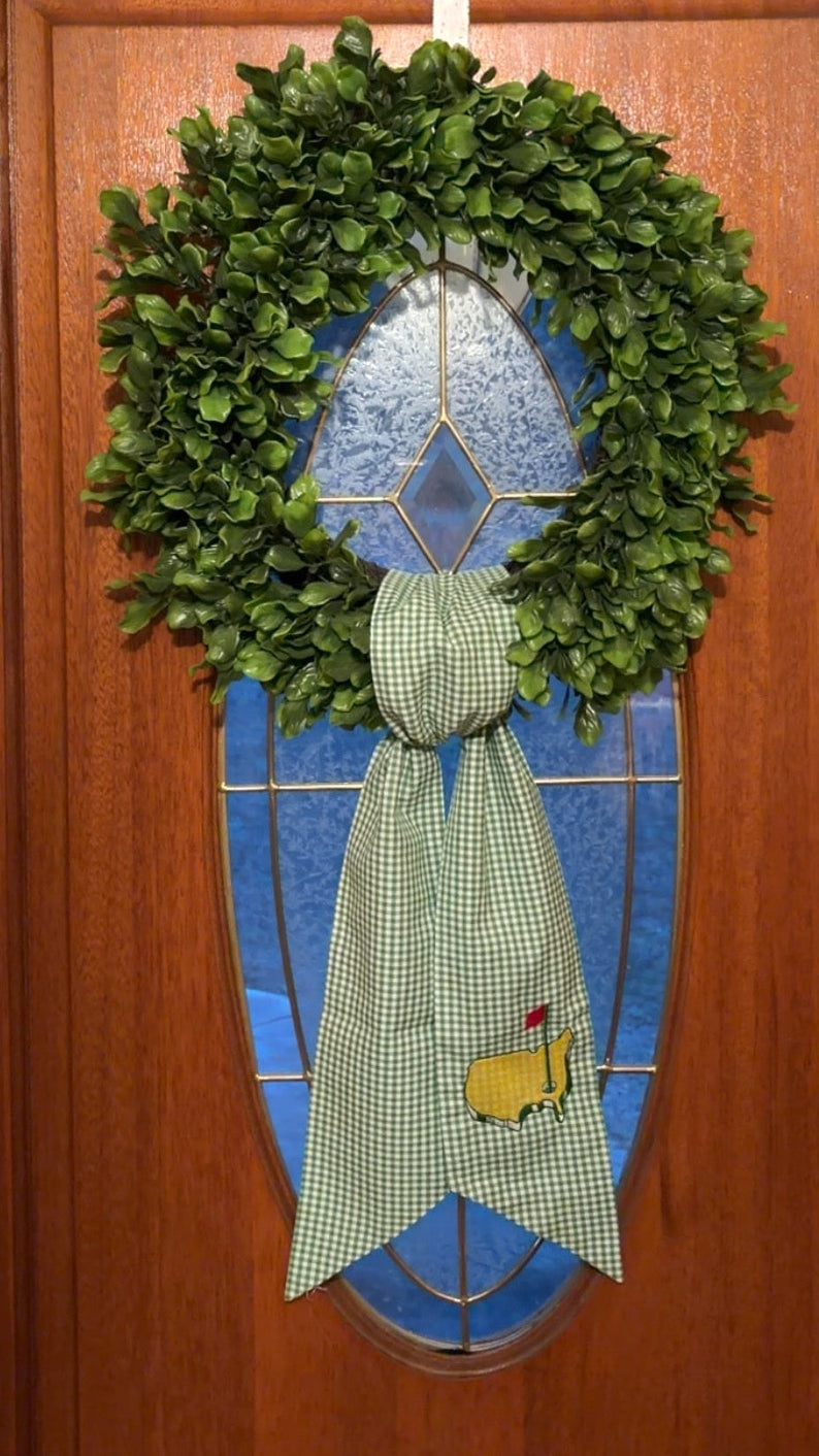 Augusta Golf Wreath Sash