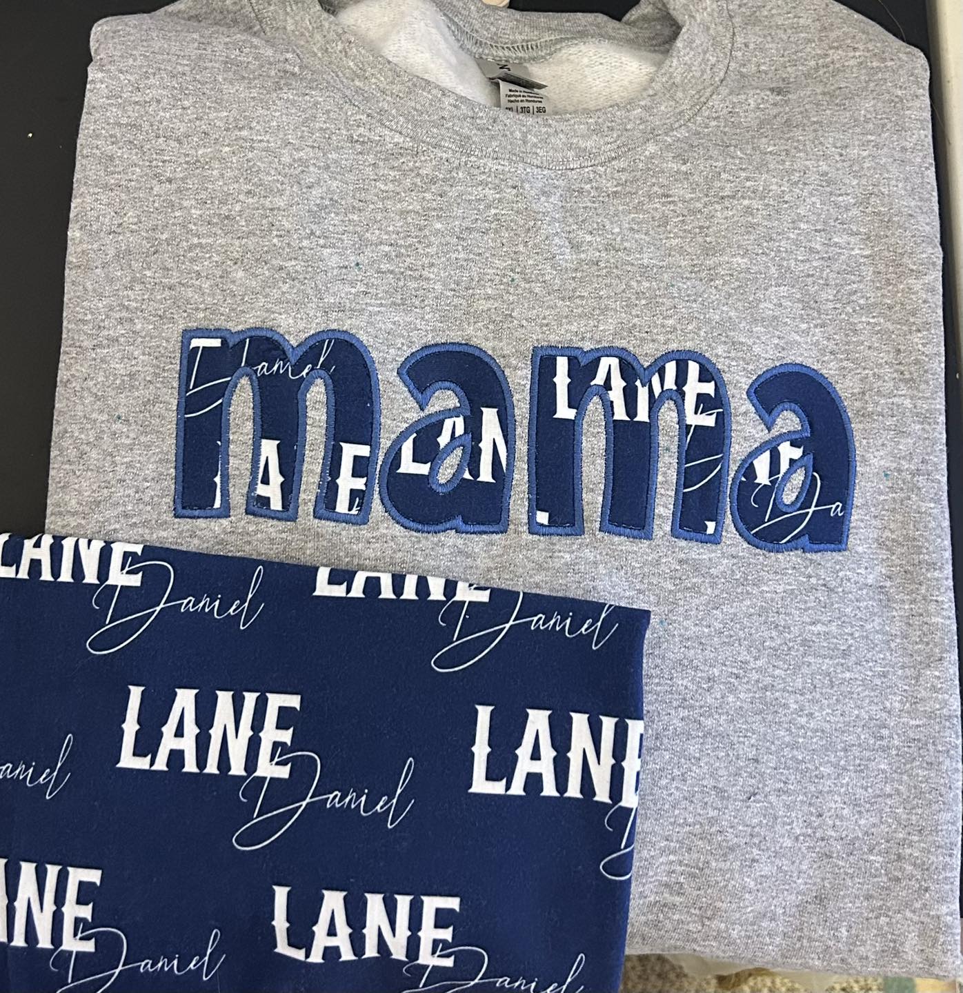 Personal Applique Sweatshirt