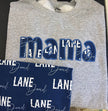 Personal Applique Sweatshirt