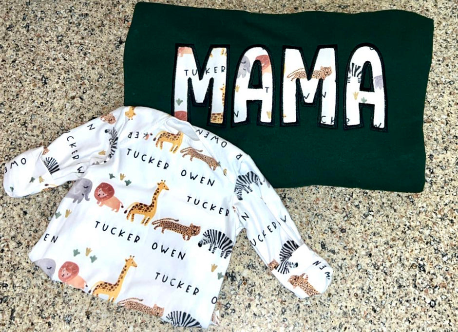 Personal Applique Sweatshirt