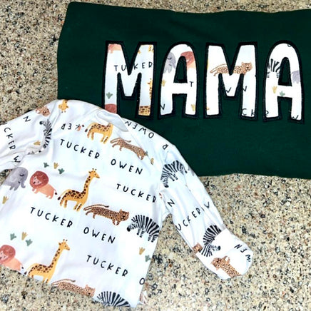Personal Applique Sweatshirt