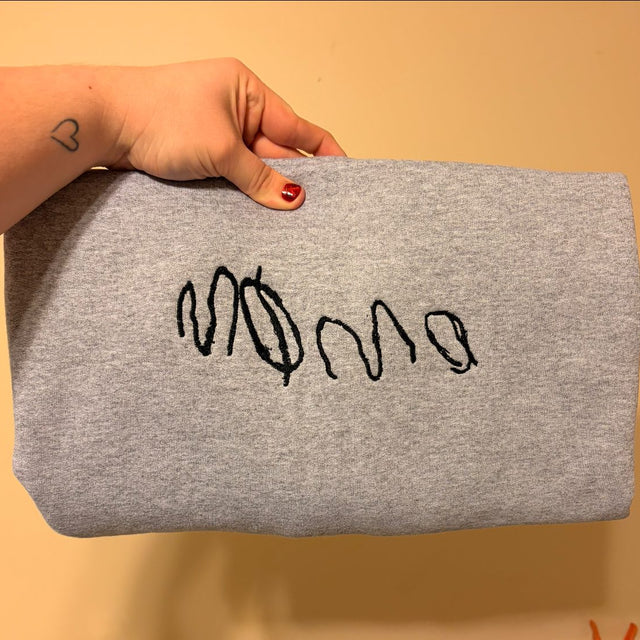 Handwritten MAMA Sweatshirt