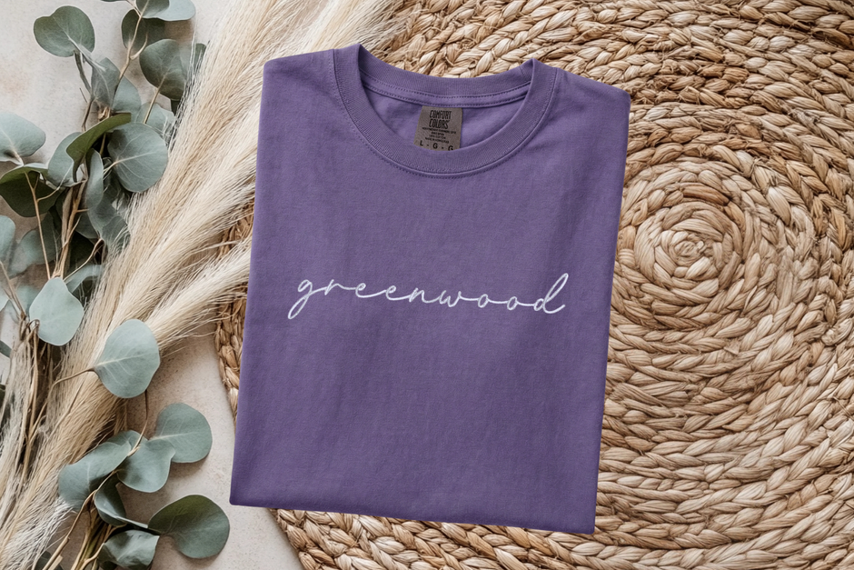 Hometown Script Tee