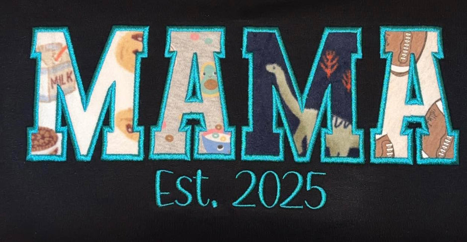 Personal Applique Sweatshirt