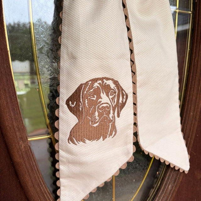 Dog Lovers Wreath Sash