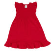 Girls Flutter Sleeve Dress