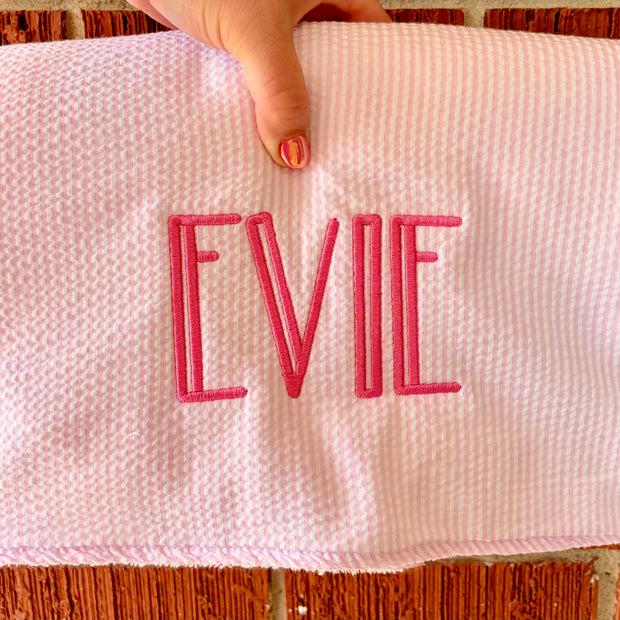 Seersucker Beach Towel
