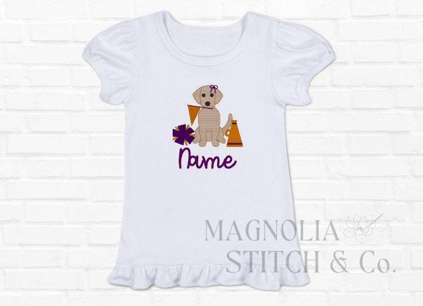 Good Girl, It's Gameday! - Gameday Ruffle Tee