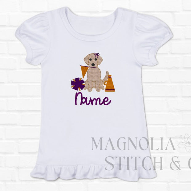 Good Girl, It's Gameday! - Gameday Ruffle Tee