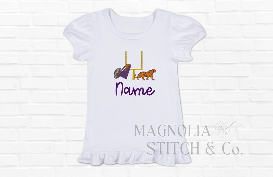Tiger Spirit - Gameday Ruffle Tee