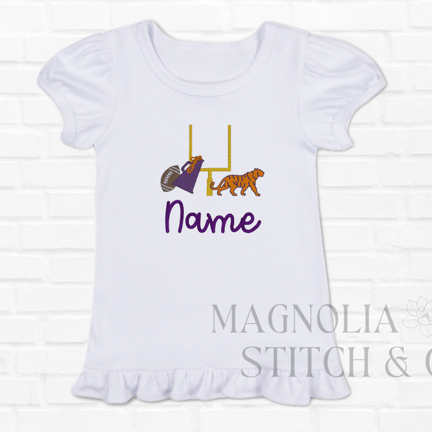 Tiger Spirit - Gameday Ruffle Tee