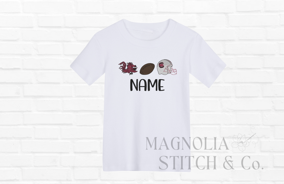 Garnet and Black - Gameday Toddler Tee
