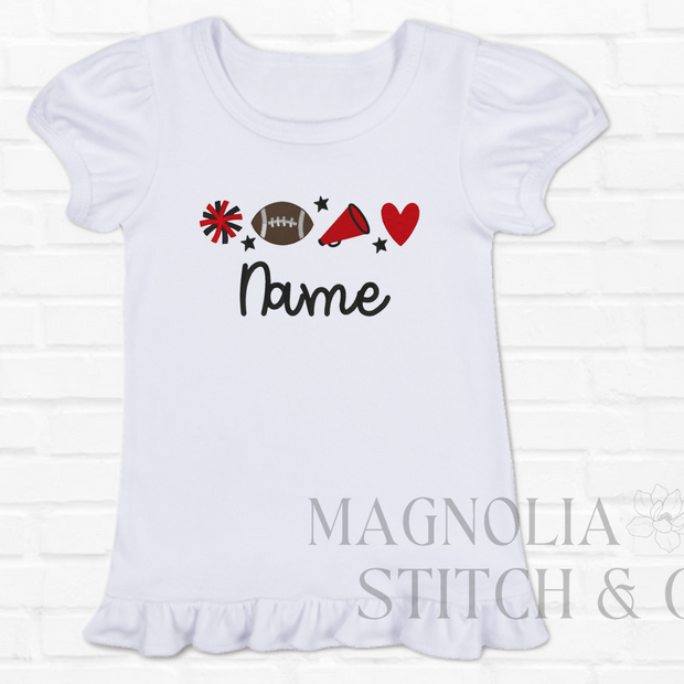 Football Spirit - Gameday Ruffle Tee