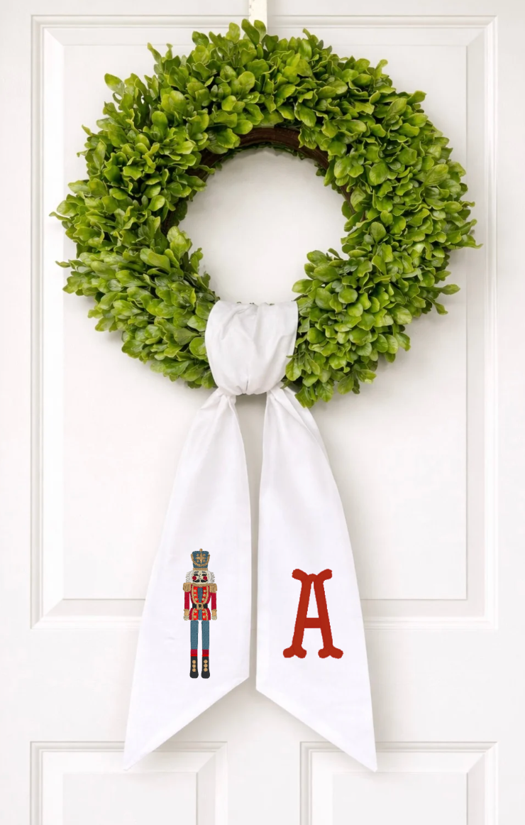 Nutcracker Wreath Sash