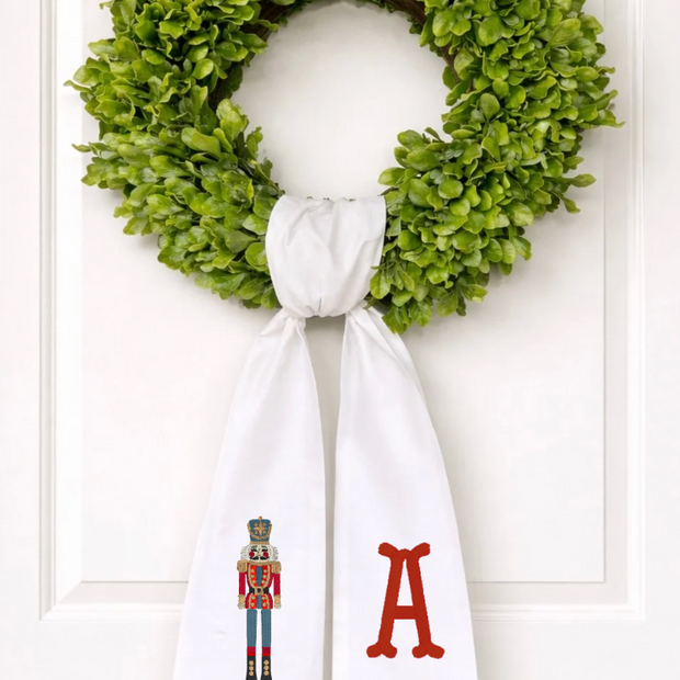 Nutcracker Wreath Sash
