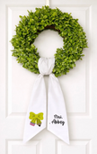 Pencil Bow - Teacher Wreath Sash