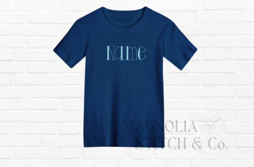 Classic Name Toddler Tee