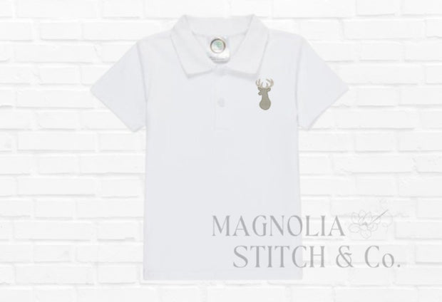 Embroidered Toddler Polo