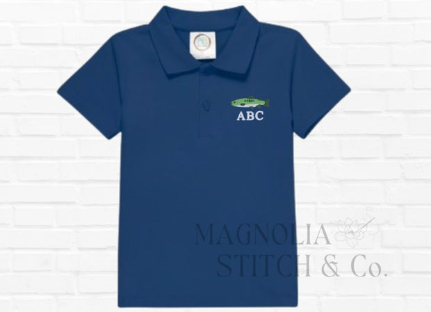 Embroidered Toddler Polo