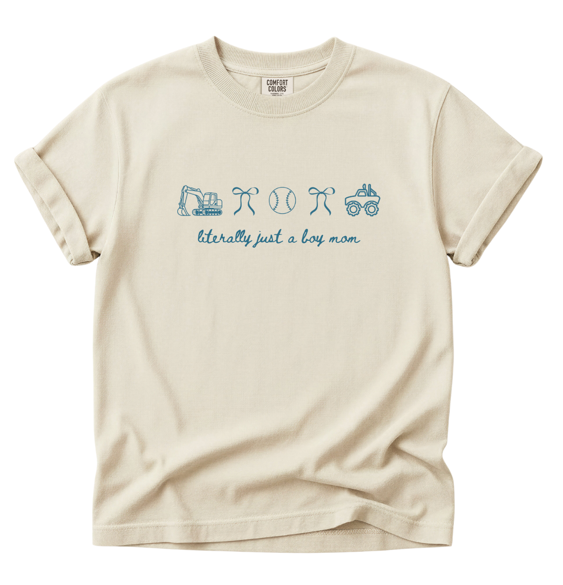 Literally Just a Boy Mom Tee