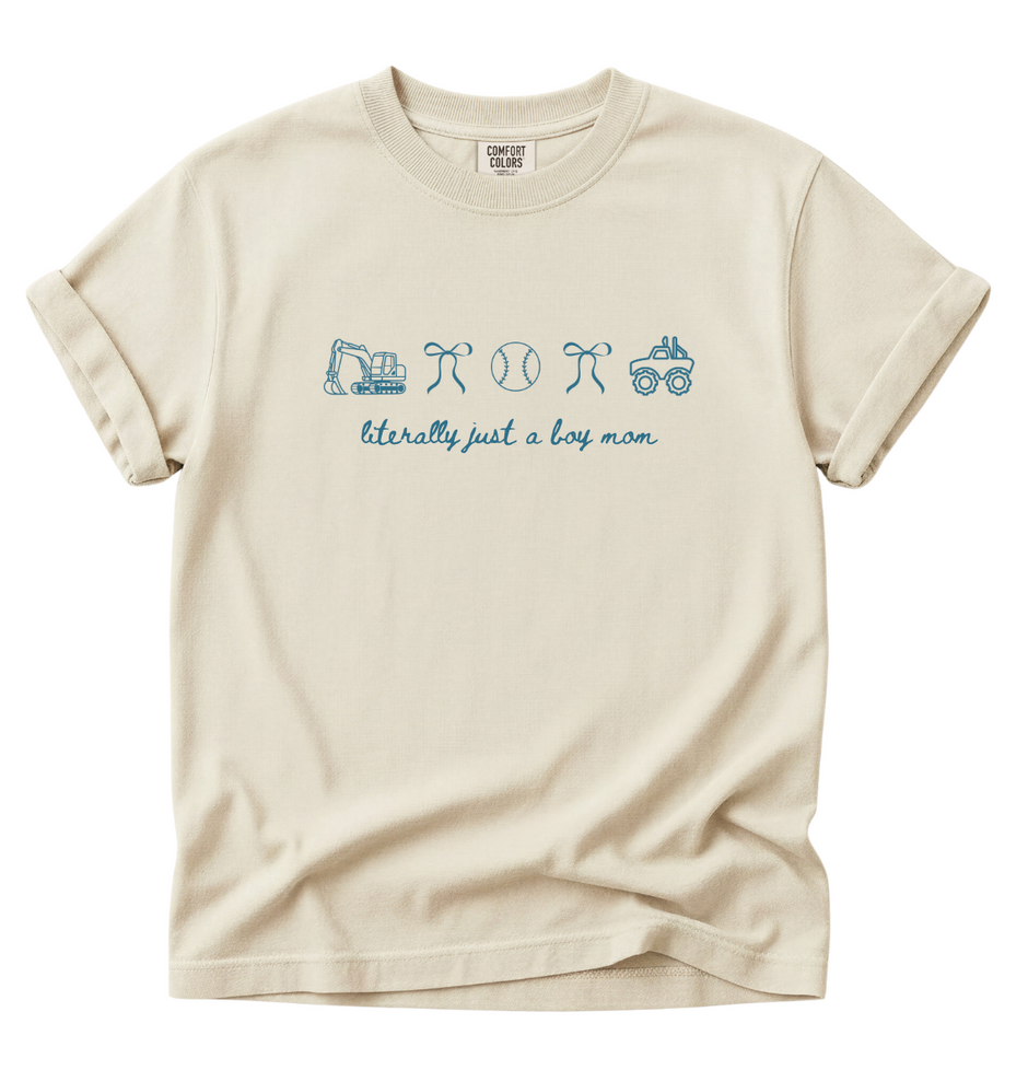 Literally Just a Boy Mom Tee