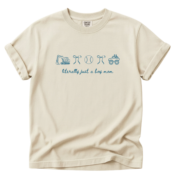 Literally Just a Boy Mom Tee