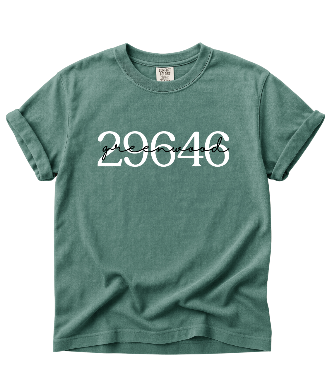 Zipcode Script - Hometown Tee