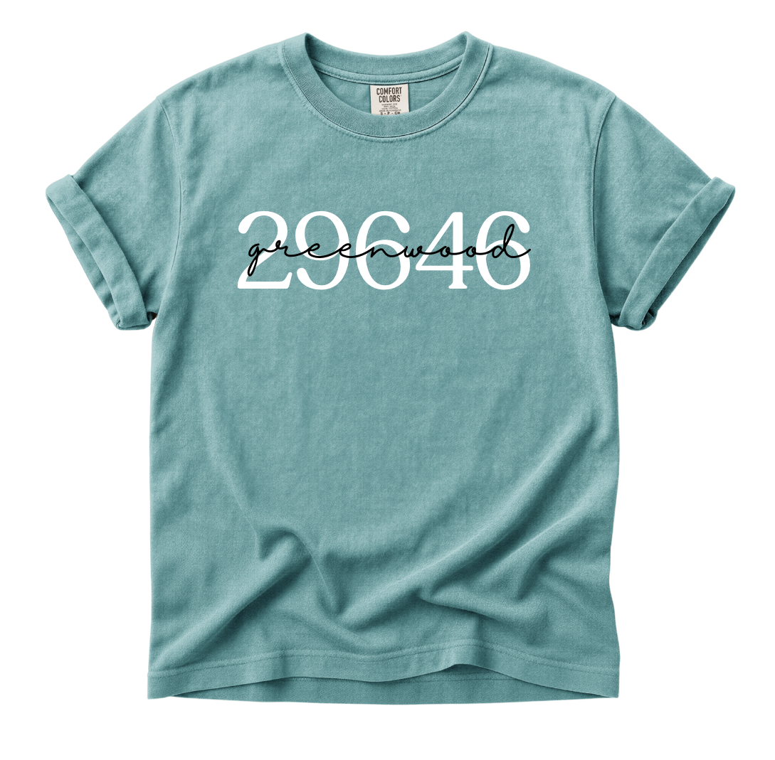 Zipcode Script - Hometown Tee