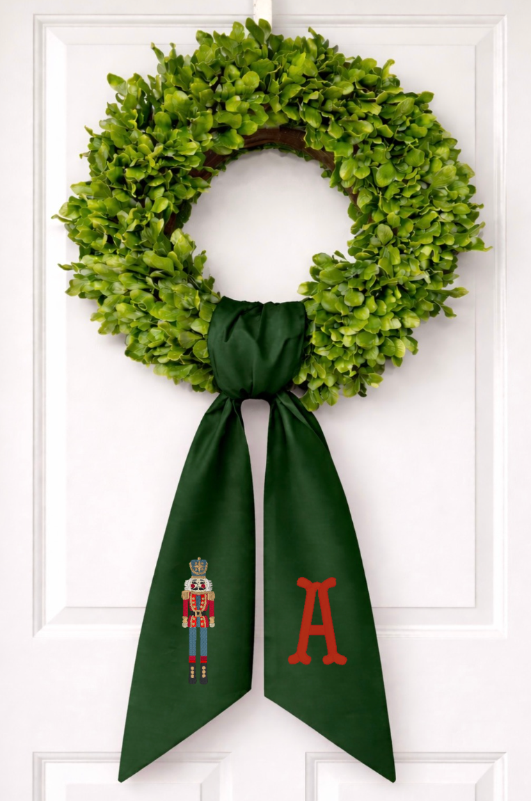 Nutcracker Wreath Sash