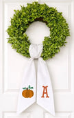 Pumpkin Wreath Sash