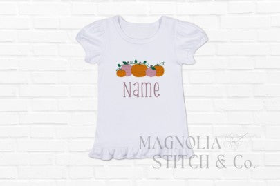 5 Little Pumpkins - Fall Ruffle Tee