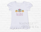 Thankful Little Lady - Toddler Ruffle Tee