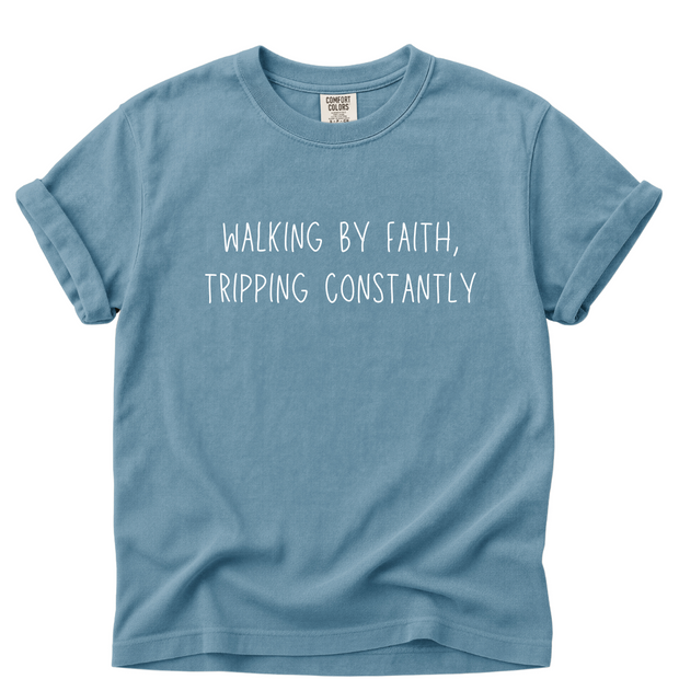 Walking By Faith, Tripping Constantly Tee
