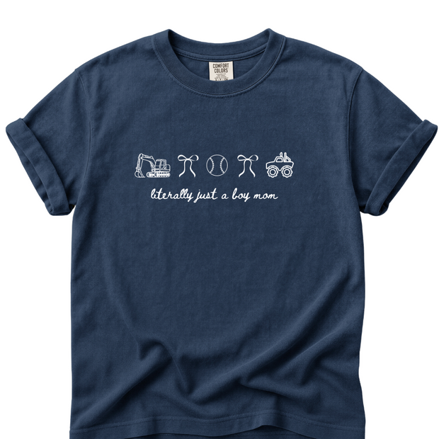 Literally Just a Boy Mom Tee