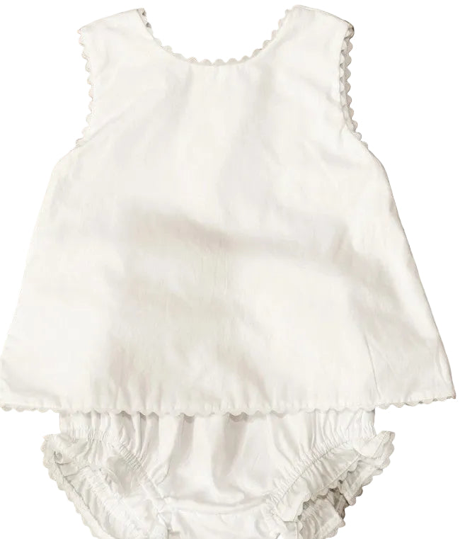 Open Back Diaper Set