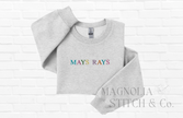 Colorful School Spirit Sweatshirt